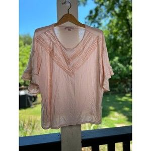 Philosophy soft sheer summer top, sz 2X